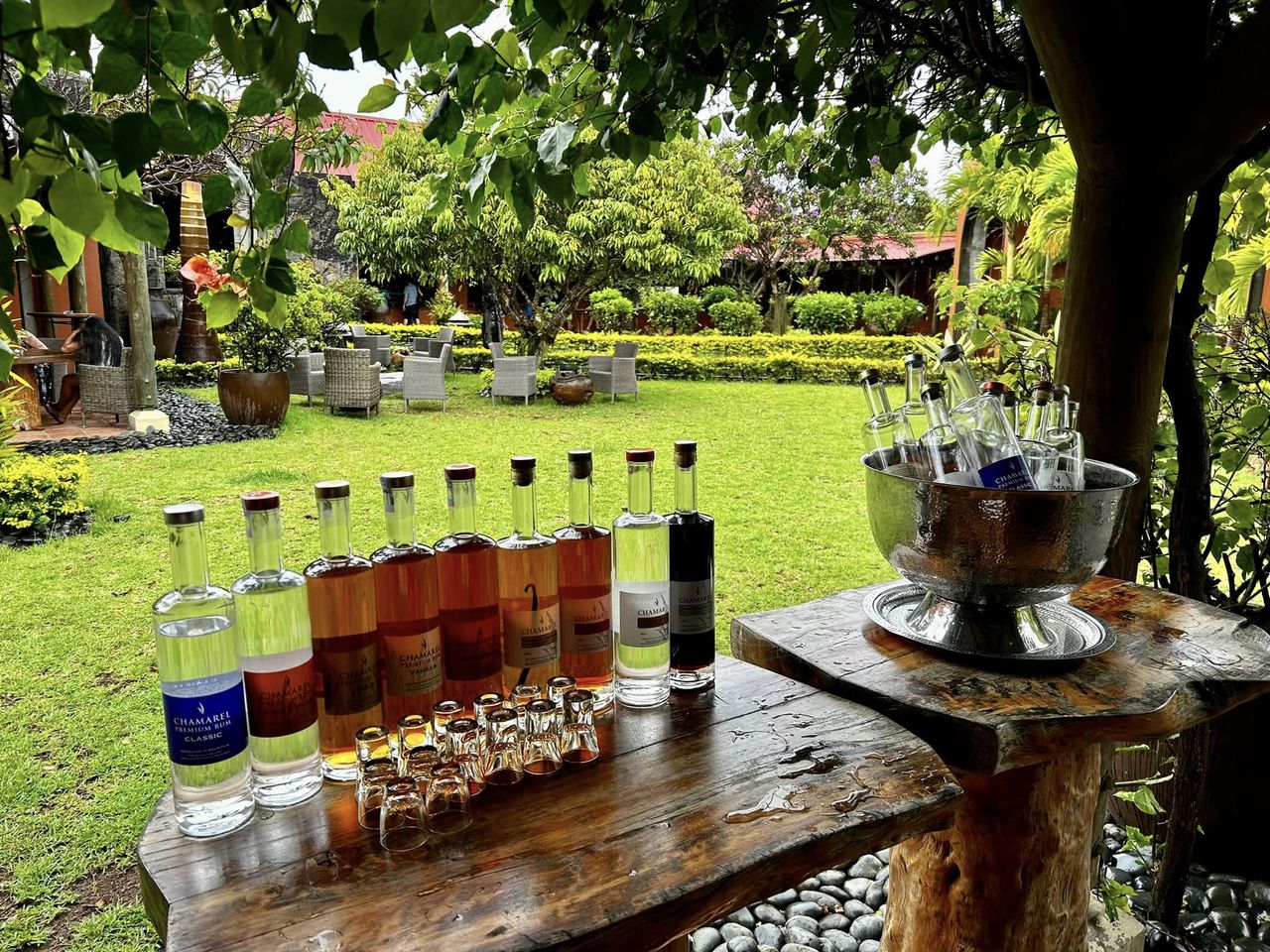 Liqueur de mandarine, Chamarel, Ile Maurice